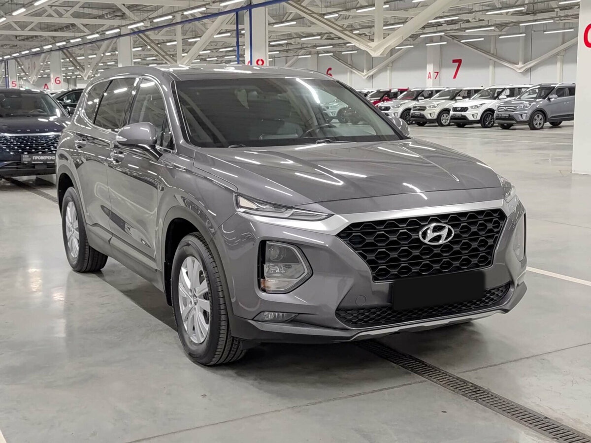 Купить Hyundai Santa Fe, 2019, 99 253 км.. Фото: #2